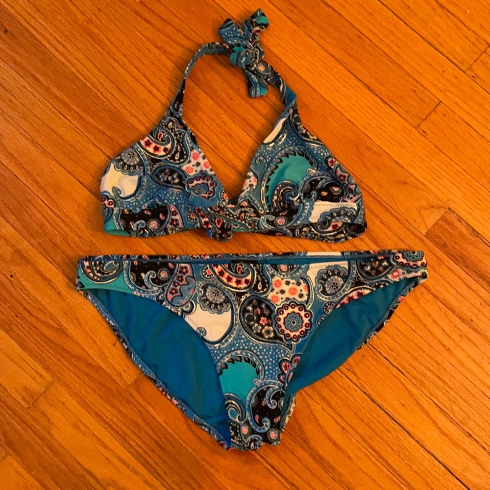 Old Navy Halter Top Bikini Set